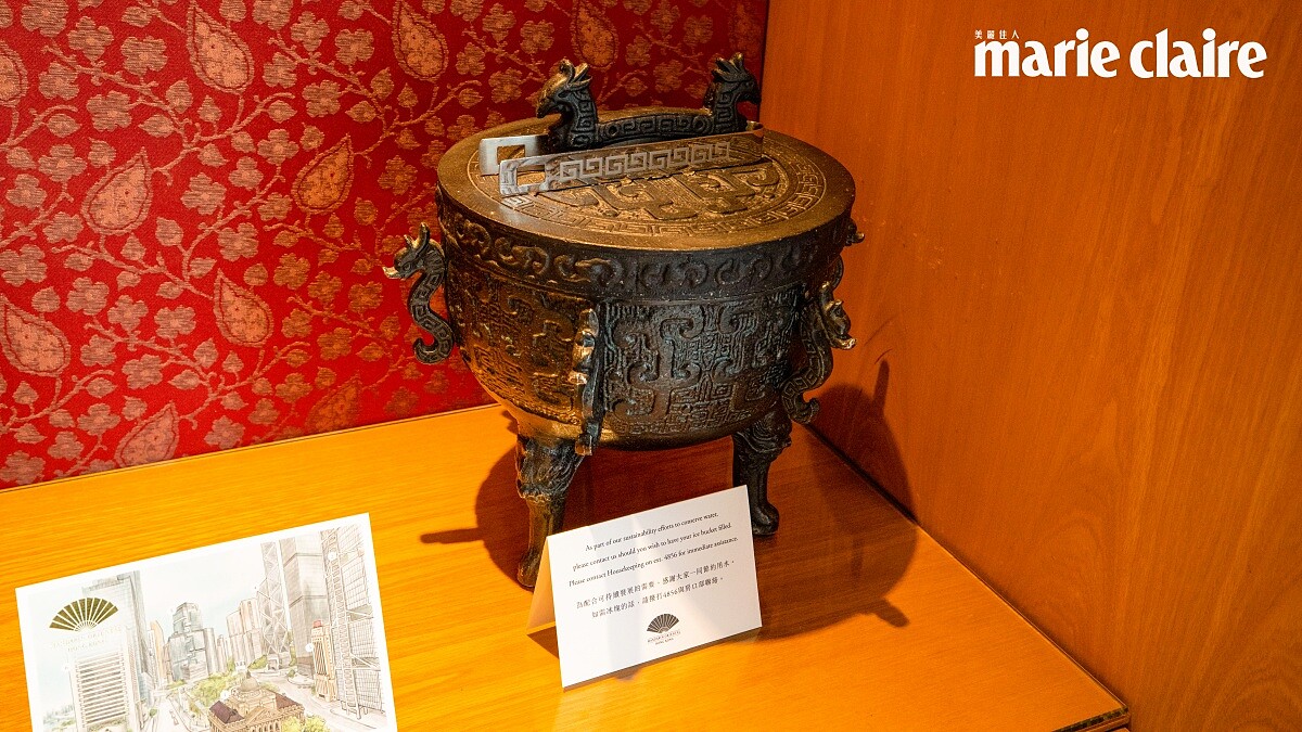 放置冰塊的「銅鼎」