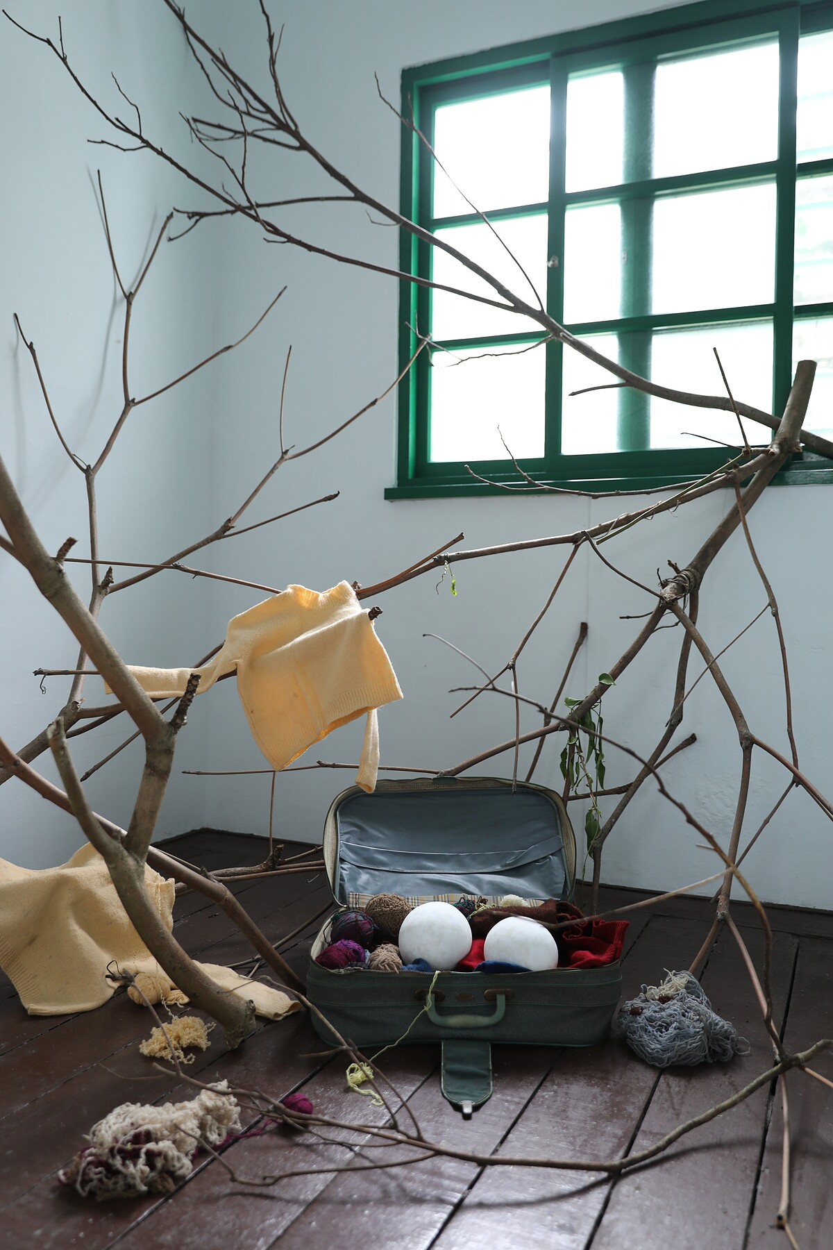 郭俞平＿〈烏鴉的爪輕拍後離去〉