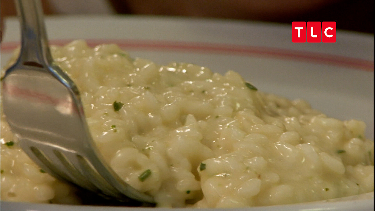 威尼斯布拉諾餐廳不靠奶油也能創造濃稠口感的海鮮燉飯。