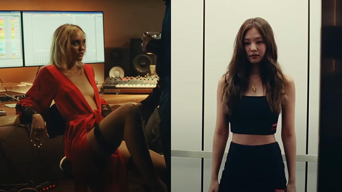 HBO《The Idol》18禁美劇莉莉蘿絲戴普大尺度演出！Jennie進軍好萊塢比辣