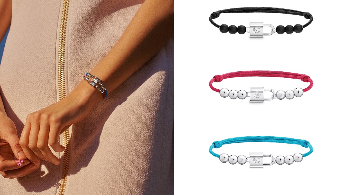 LV路易威登Silver Lockit公益手鏈2023新款上市！設計細節、售價入內看