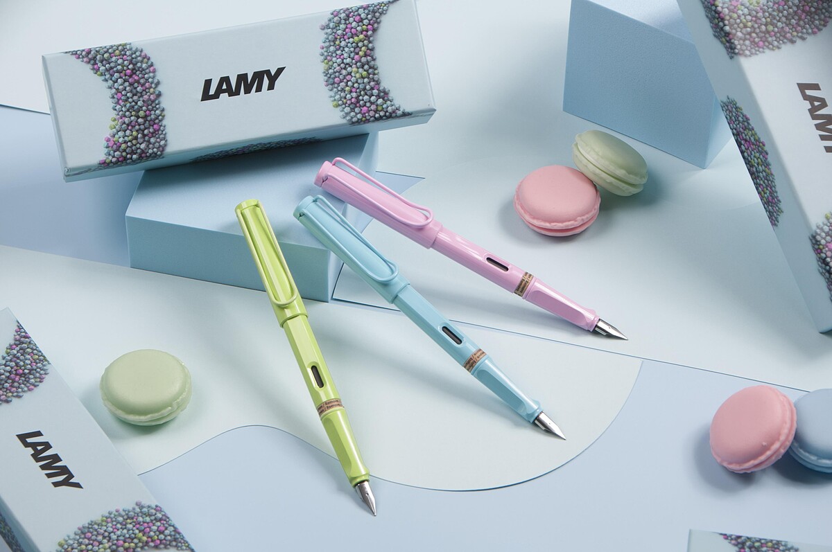 德國頂級工藝鋼筆 LAMY 2023年度新色粉嫩上市。
