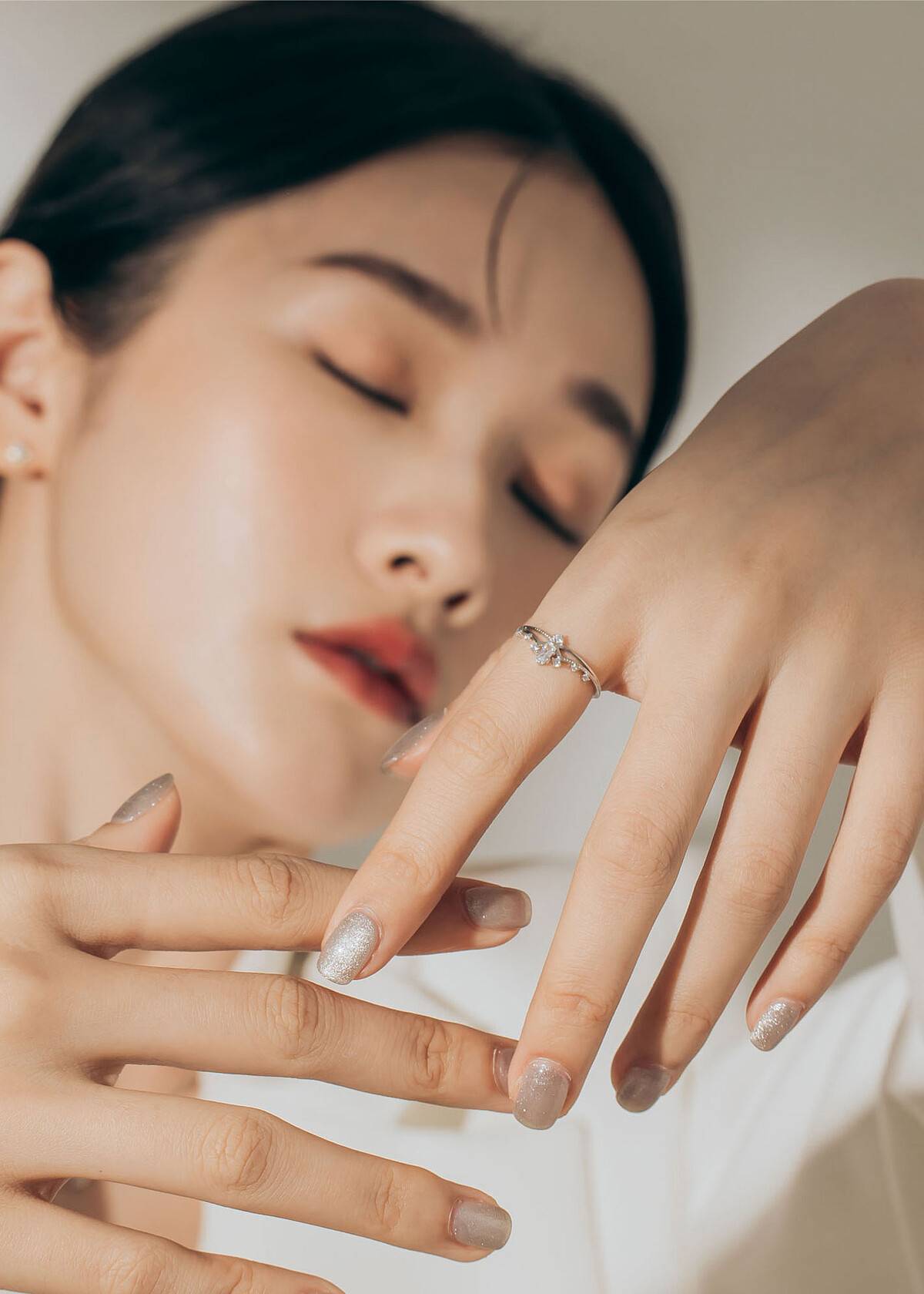 V Class仙杜瑞拉純銀戒指，售價NT$1,280
