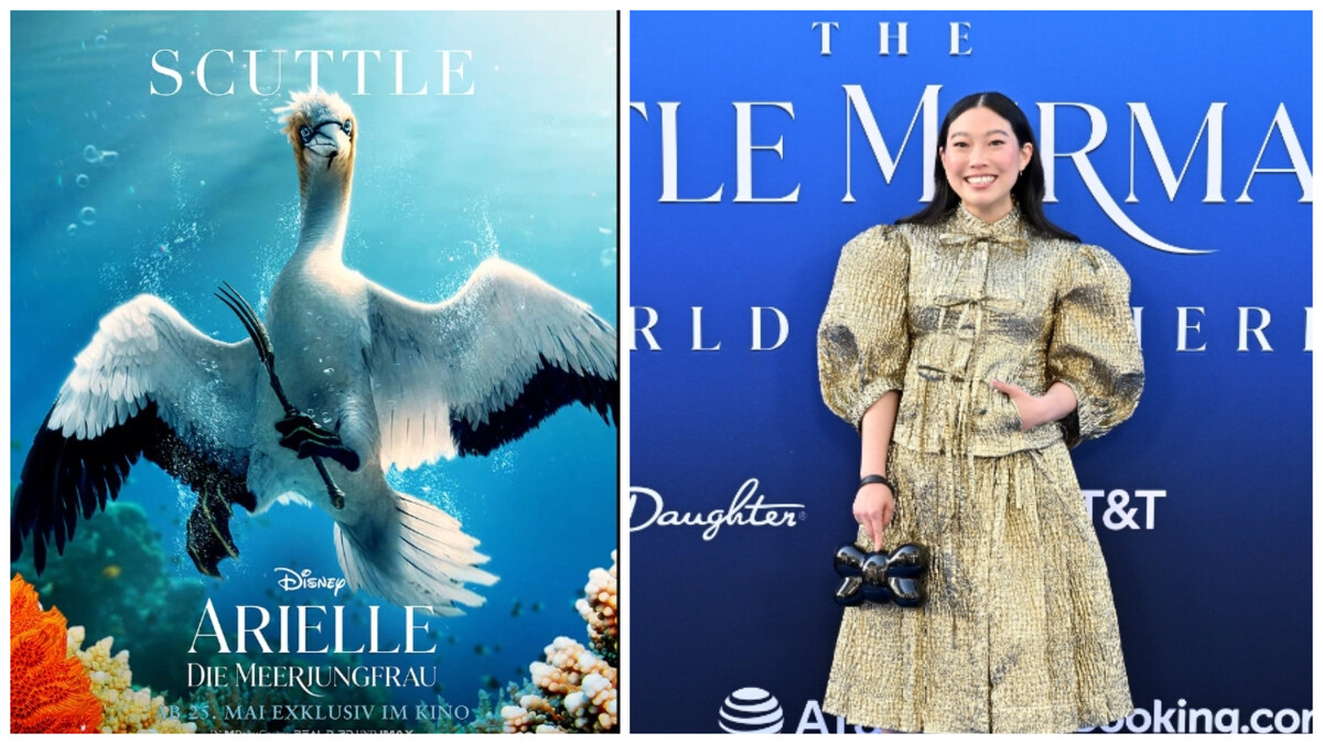 愛麗兒海鷗好友Scuttle急驚風個性由奧卡菲納配音入木三分。