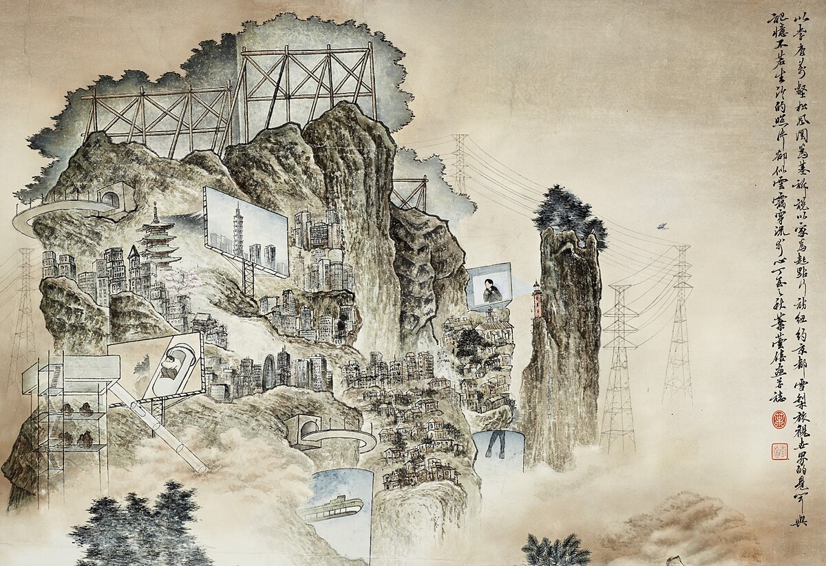 「憶」，2017作品(局部)