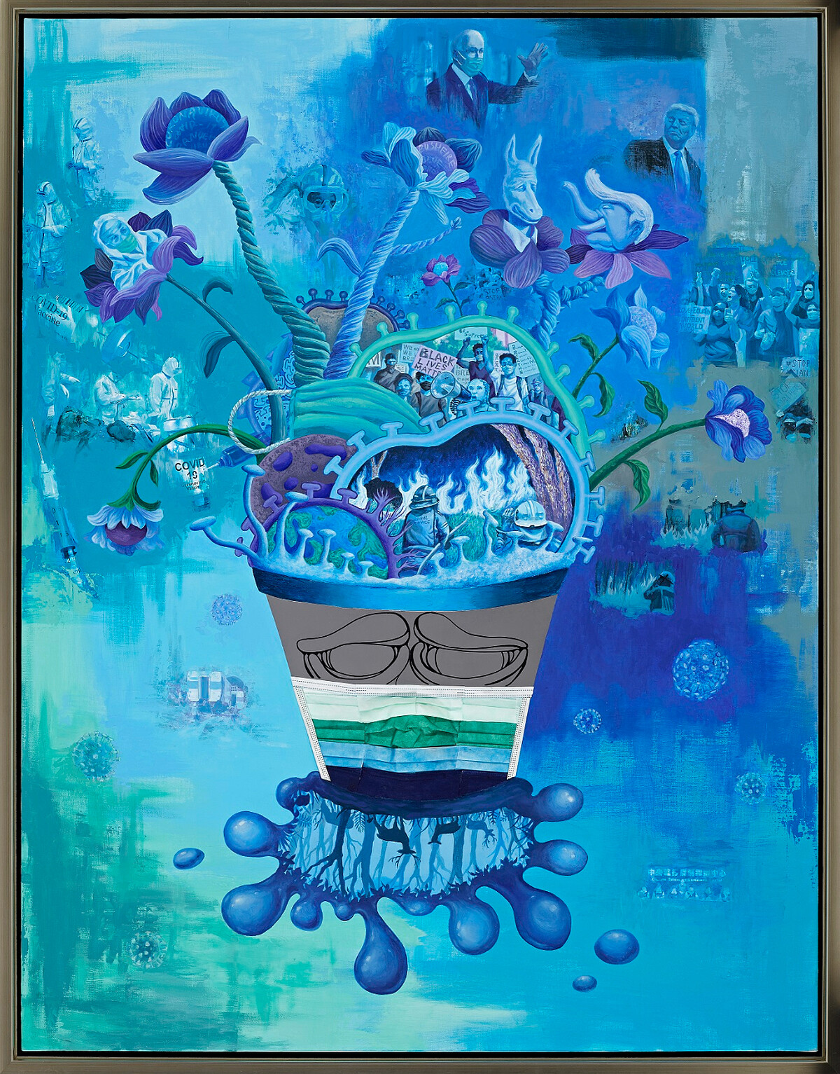 「Blue」，2022作品