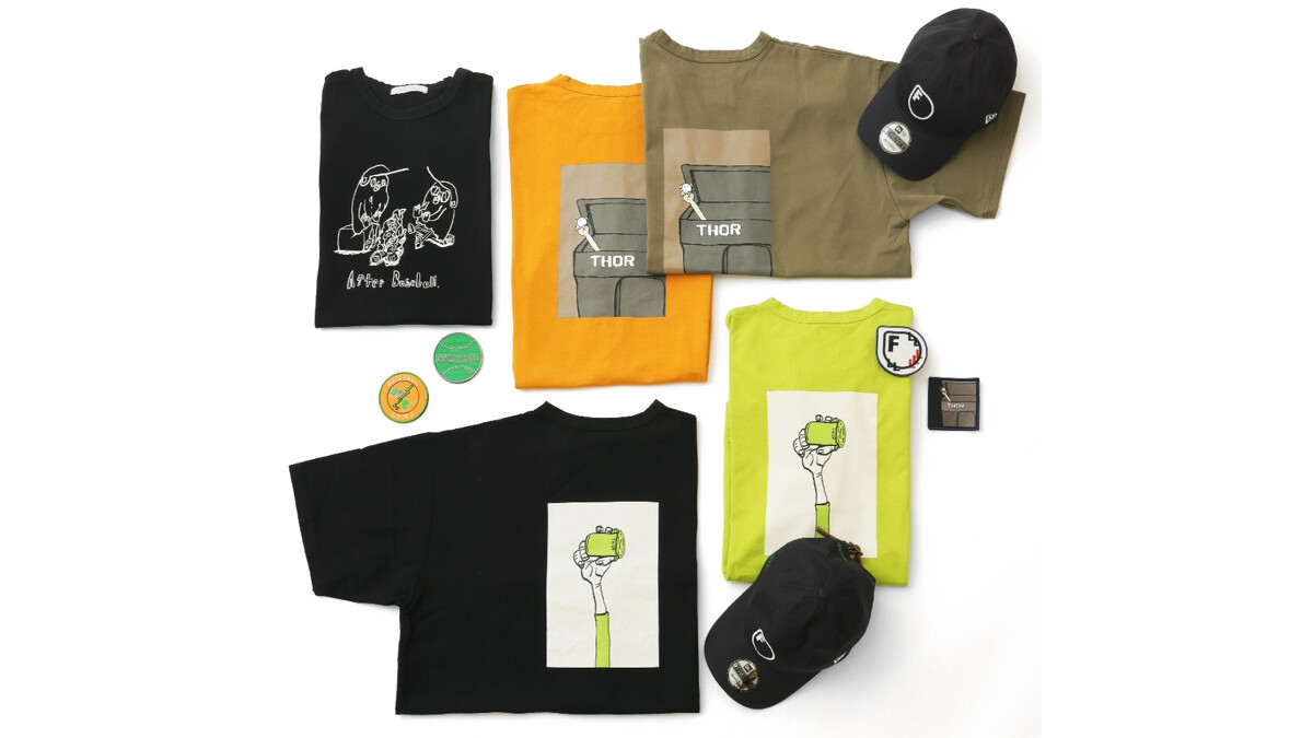 誠品生活信義店：6月1日起 JOURNAL STANDARD全台首發Field Day&times;日本野球插畫家LLL聯名系列。