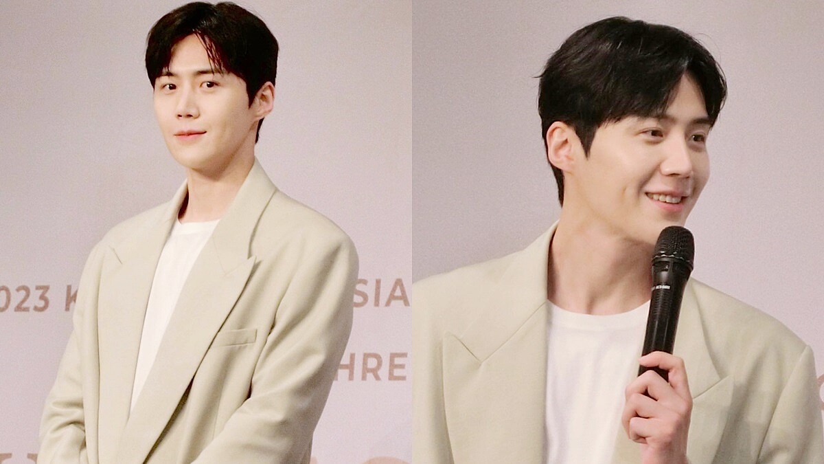 金宣虎奶油肌太迷人!自曝從小就愛笑:「面帶笑容才會有好事發生。」