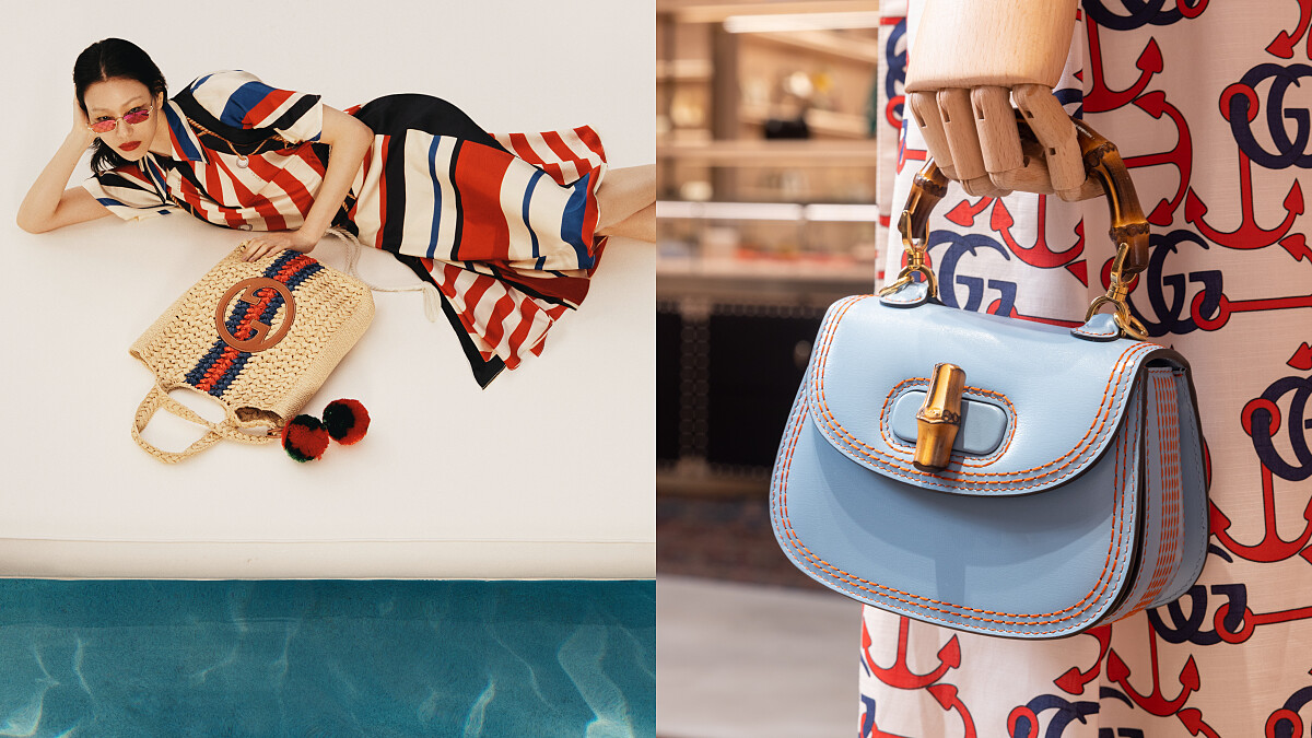 Gucci Summer Stories夏日渡假行頭都你準備好：草編鞋、可愛櫻桃…top 4單品推薦