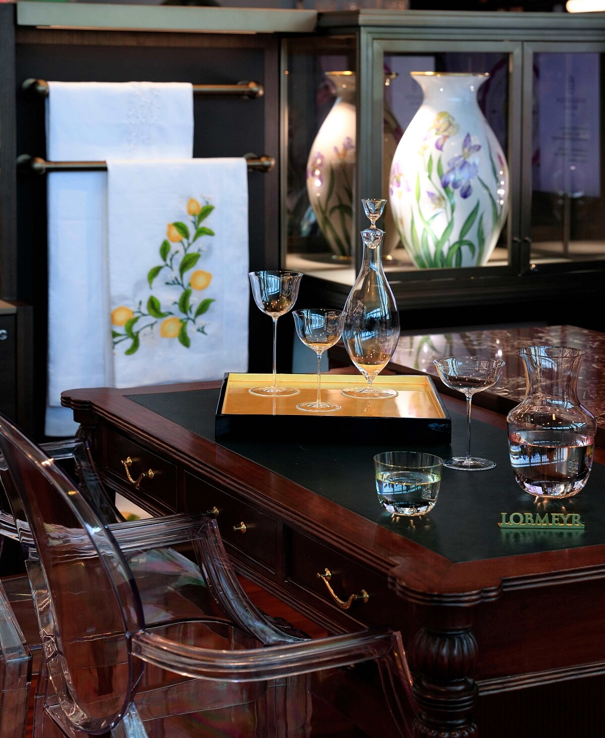 Lobmeyr （羅博邁爾）系列作品。