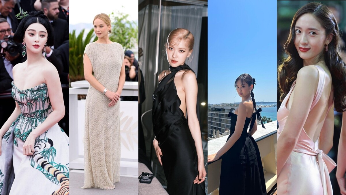 2023坎城影展女星髮型亮點：Rosé小瀏海、范冰冰霸氣登場、Krystal復古捲髮⋯