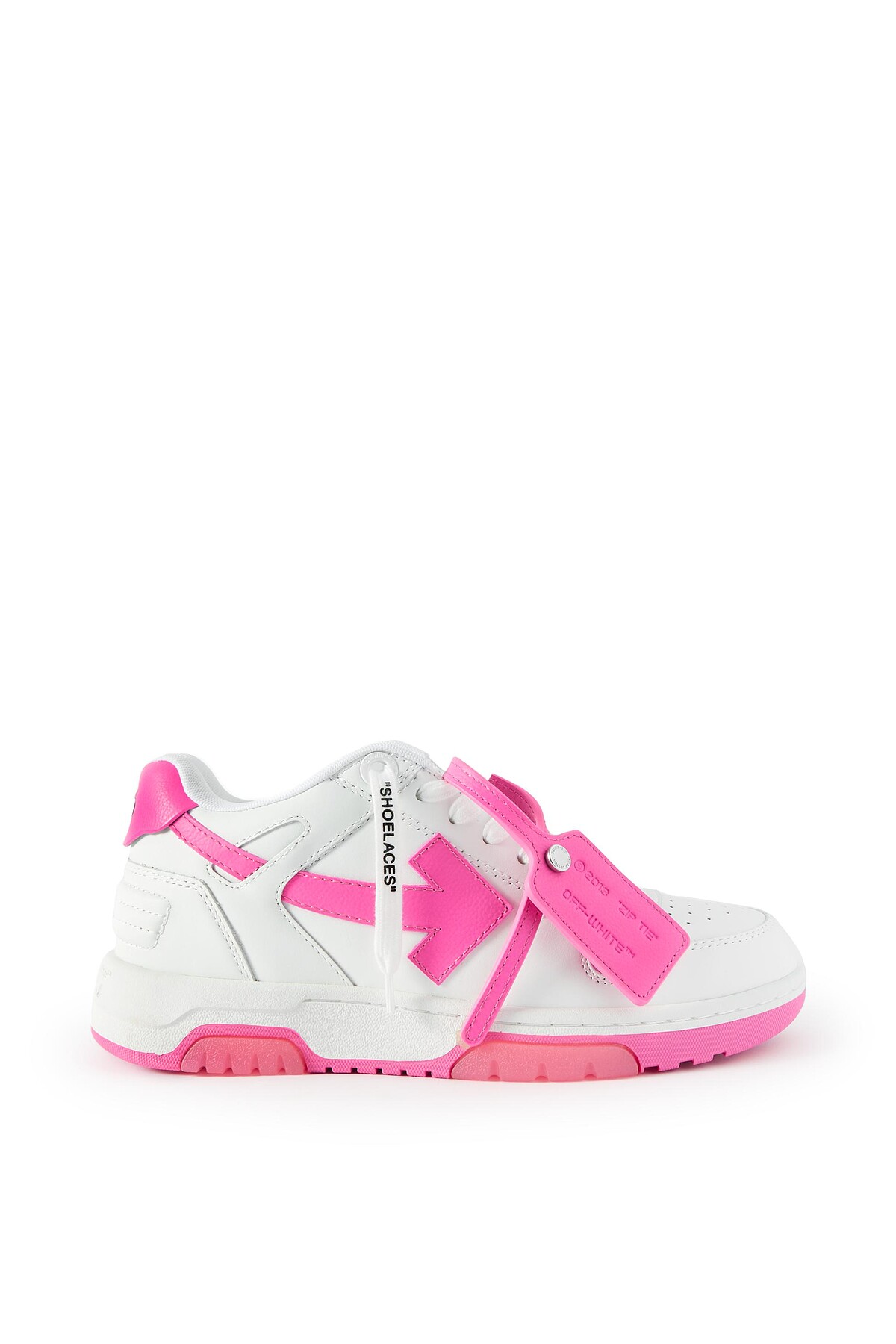 OFF-WHITE 霓虹粉球鞋，價格店洽。