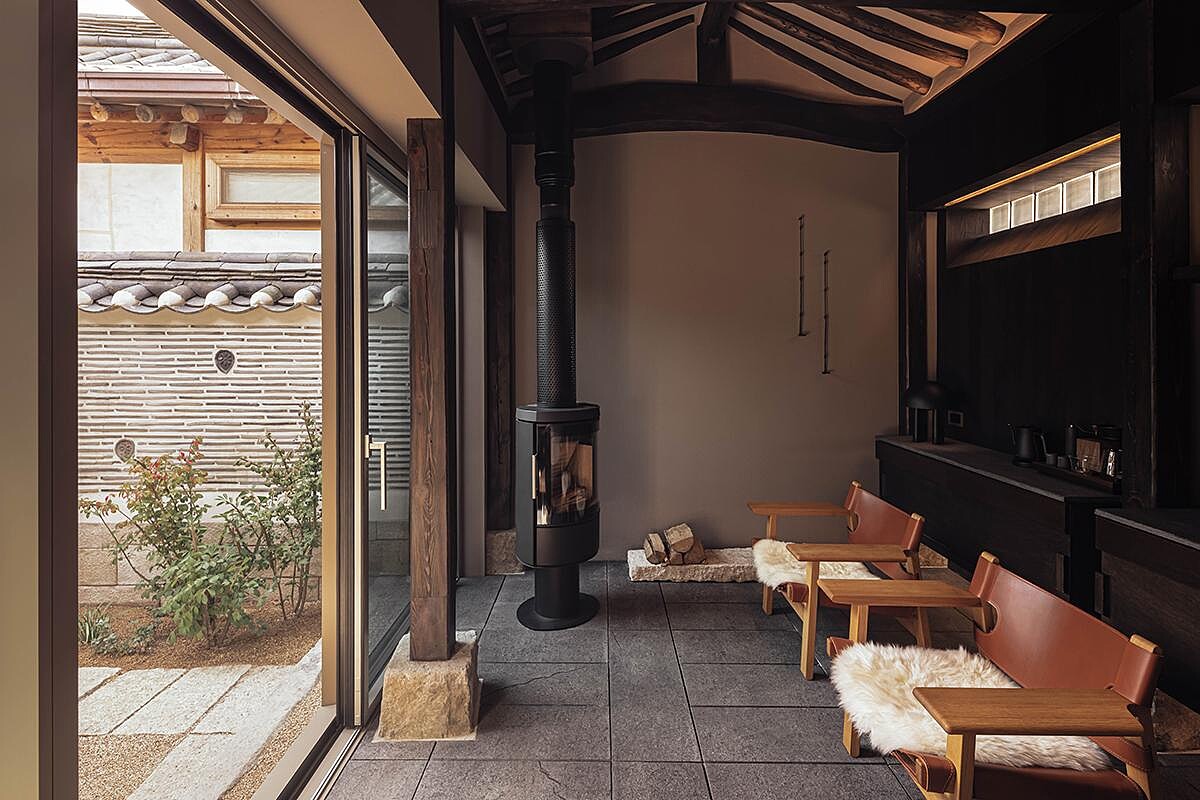 這裡沒有電視能讓旅人全面的享受空間細節。（Photo by Texture on Texture）