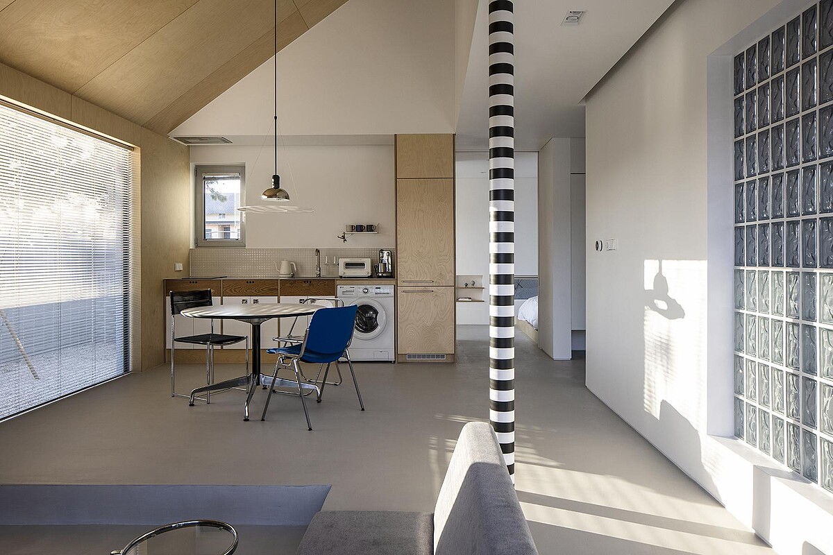 好美洋洋分為A、B兩棟，分為四人、兩人房型。（Photo by Giung Hong ，@kiwoong_hong）