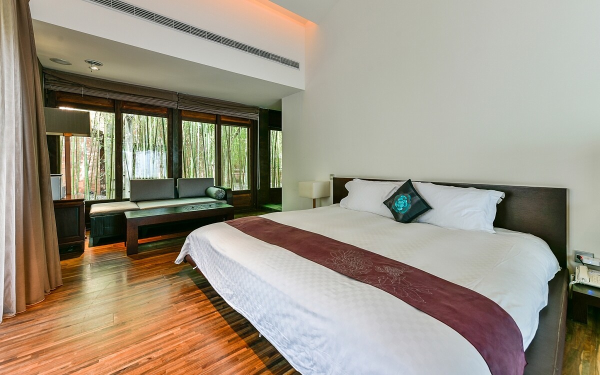 每間客房都有其隱密獨立的特性。