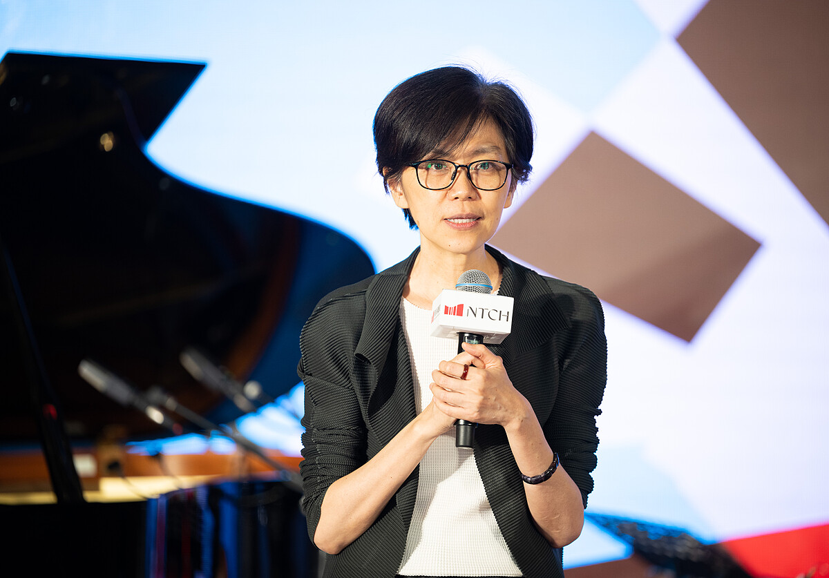 國家兩廳院藝術總監劉怡汝致辭