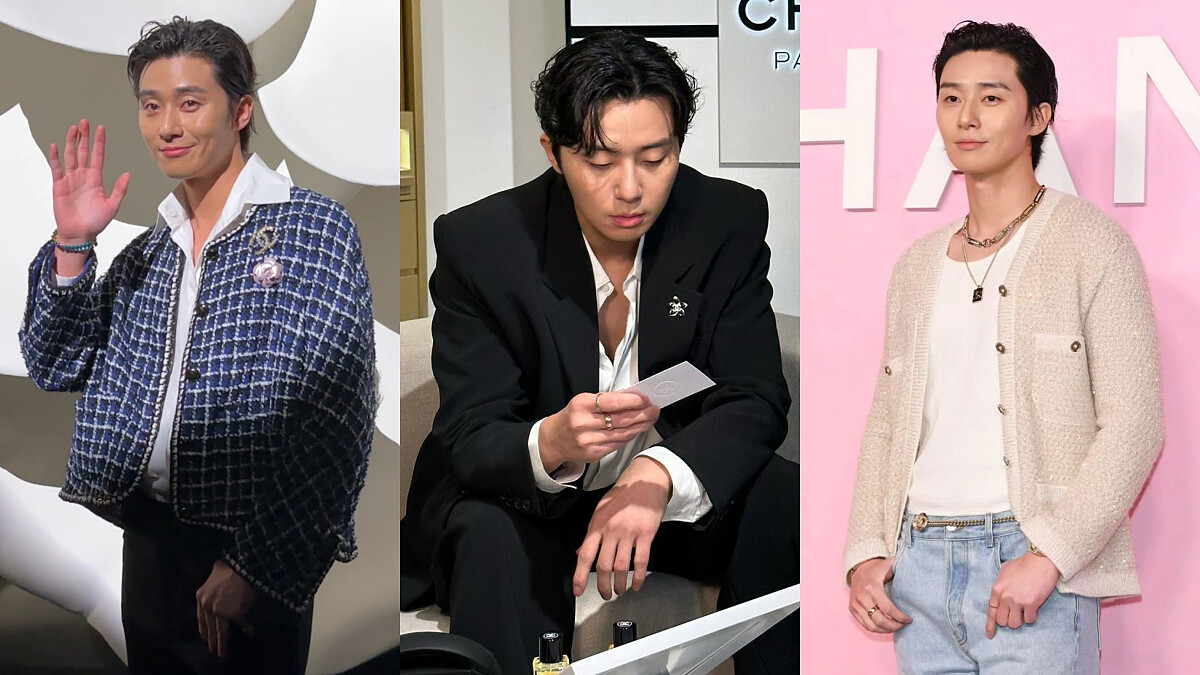 朴敘俊的香奈兒穿搭特輯！小香外套穿出不同風格，這兩顆包男女都可背