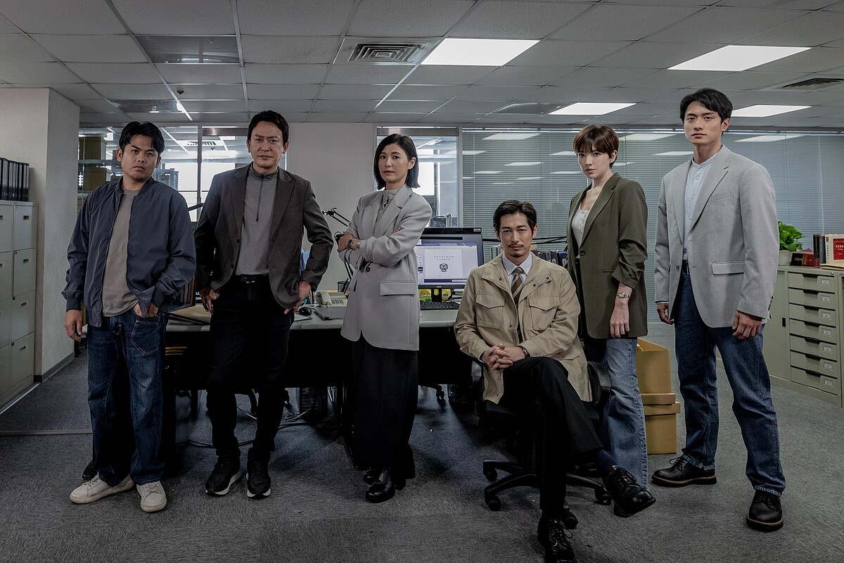 《誰是被害者》第二季(左起)張再興、王識賢、蘇慧倫、藤岡靛、許瑋甯、劉俊謙 首度亮相