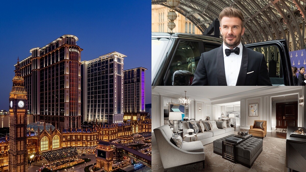 澳門倫敦人華麗升級！「貝克漢套房」開箱介紹、必打卡地標一次看，開幕就獲得五星肯定的奢華住宿