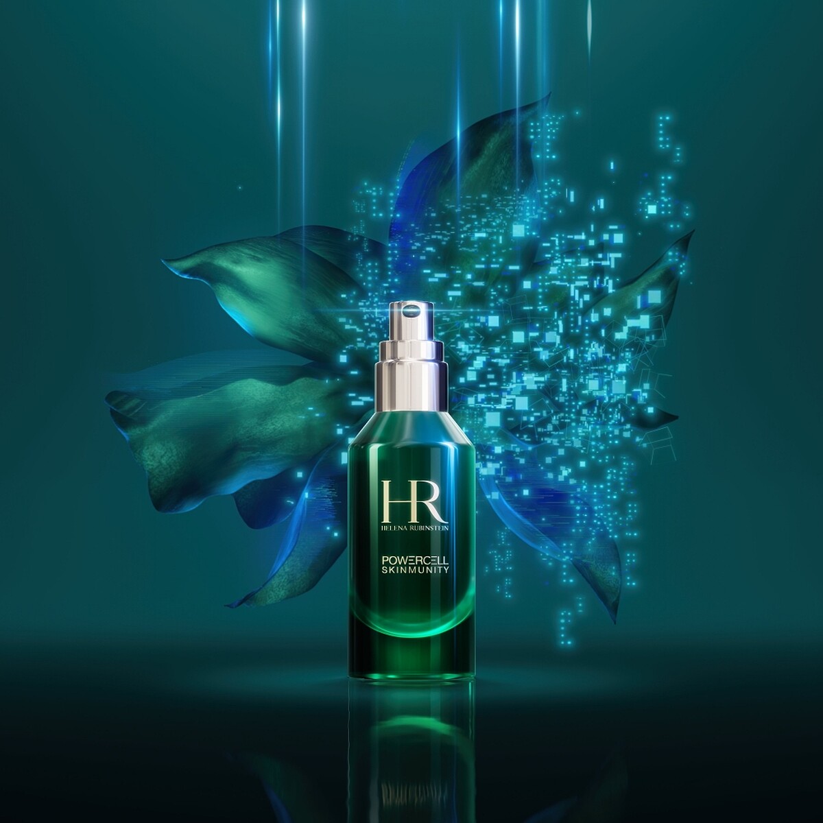 HR赫蓮娜植萃綠寶修護精華形象圖。