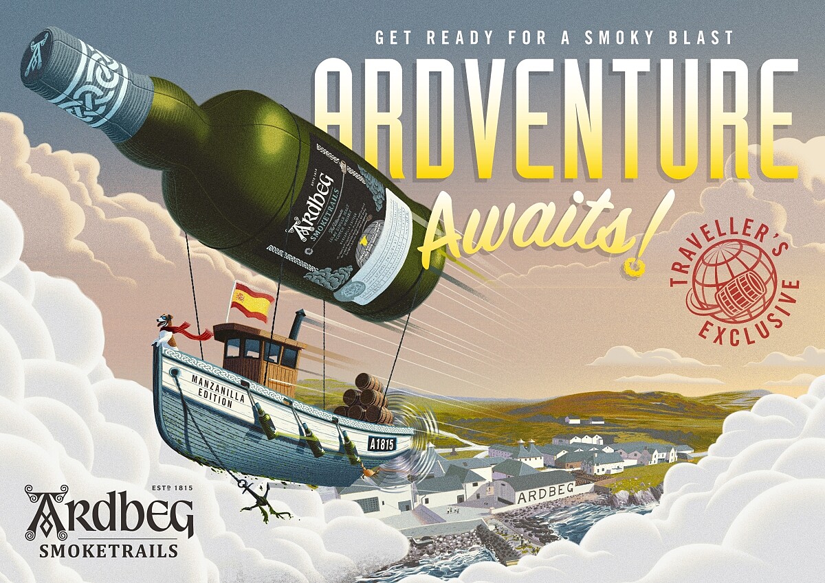 以旅行為靈感的限量版威士忌「煙霧之蹤 Smoketrails：曼薩尼亞版 Manzanilla Edition」。