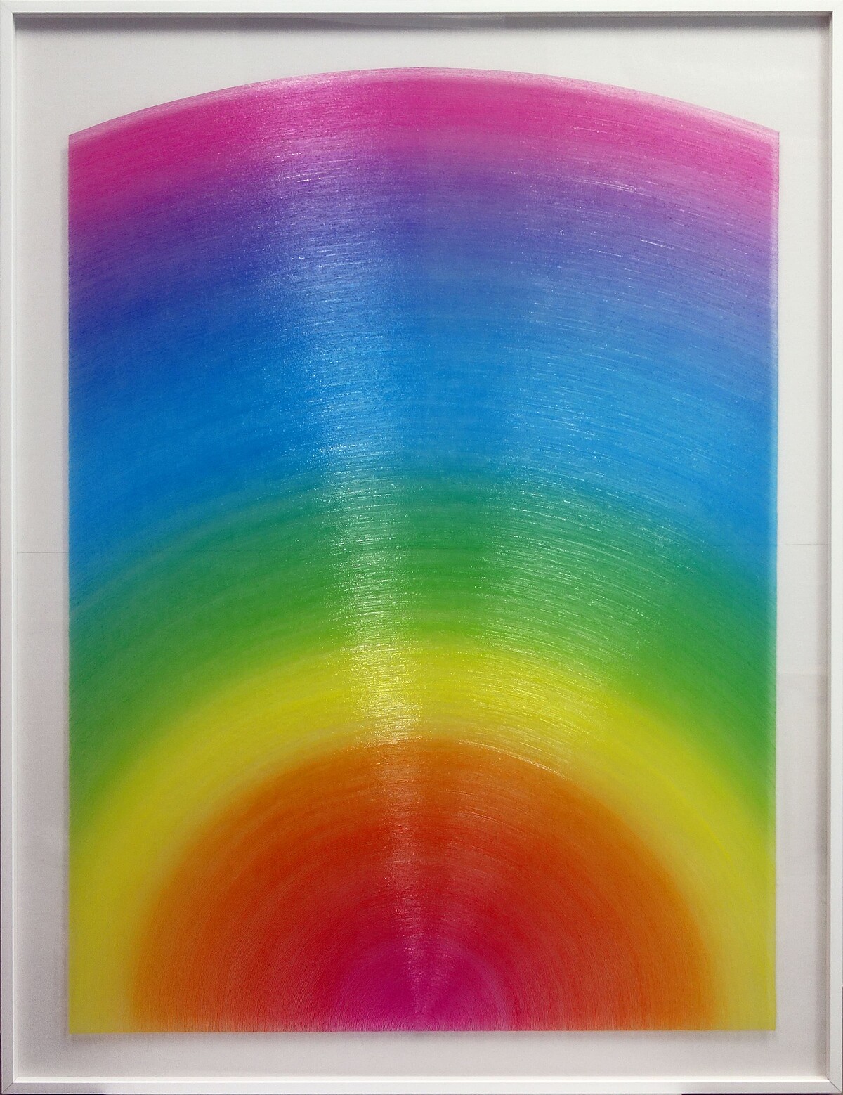 石川美奈子的壓克力作品〈波長,行為和時間 2022〉。GALLERY TAGBOAT提供。