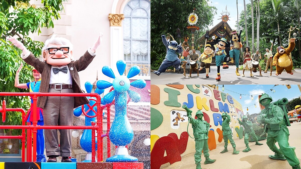 香港迪士尼舉辦「皮克斯水花派對」!夏季限定活動一次看,拿起水槍跟米奇、高飛消暑去