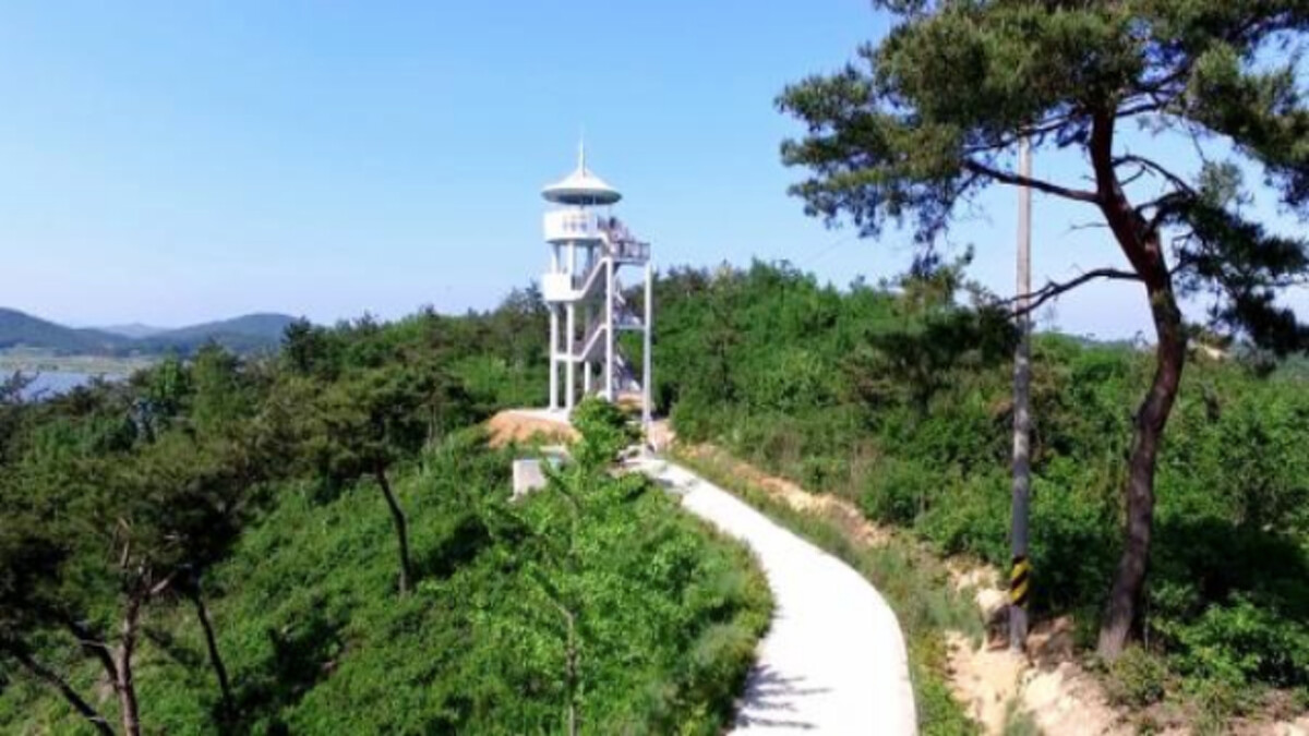 緩慢的展望台(擷取自Namdo Korea官網)