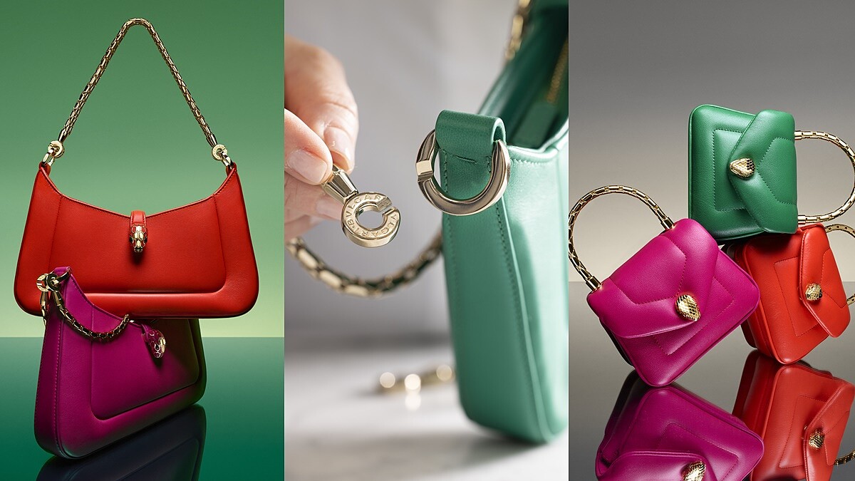 寶格麗2023秋冬5款焦點包包搶先看！Serpenti腋下包全新登場，激美蛇紋鍊帶暗藏玄機