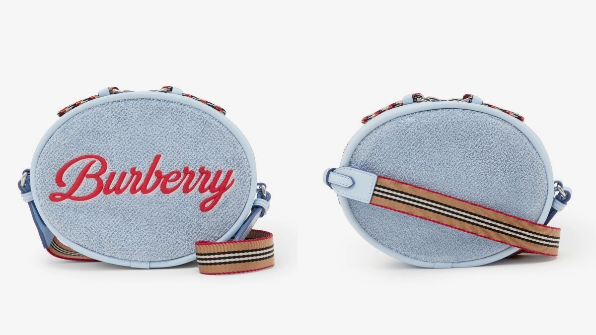 速寫徽標毛巾布斜背包價格 NT.24,500