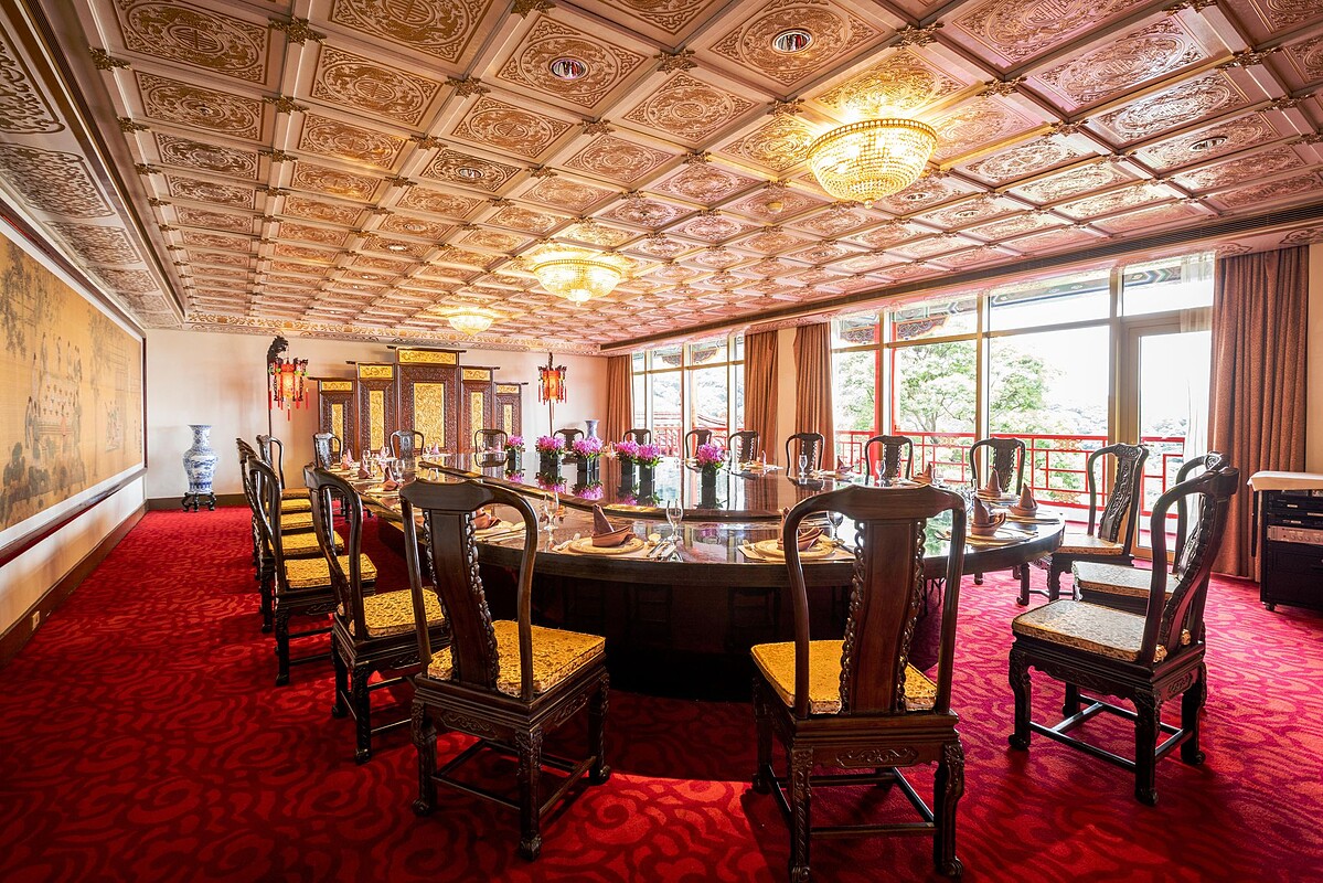 「時差旅行」路線A開放國宴廳,讓旅人直接感受時間與空間所帶來的份量感 ©TPAC