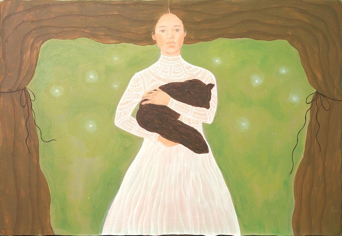 Chun Ting CHIU_Eternity-1 25.5&times;17.5cm Acrylic on canvas, 2022