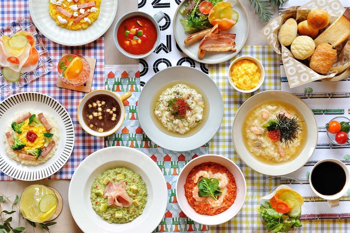 「OMOrining」早餐有多款燉飯選擇。