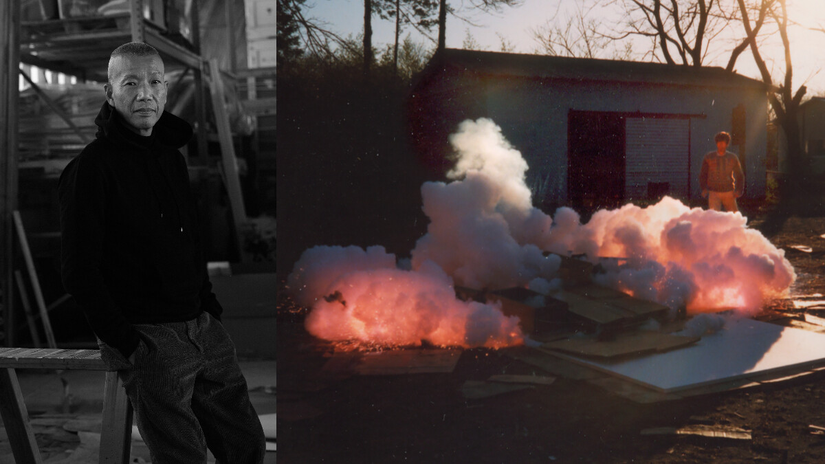 爆破藝術大師蔡國強《宇宙遊——從“原初火球”出發》日本開展,由SAINT LAURENT跨界聯合主辦!