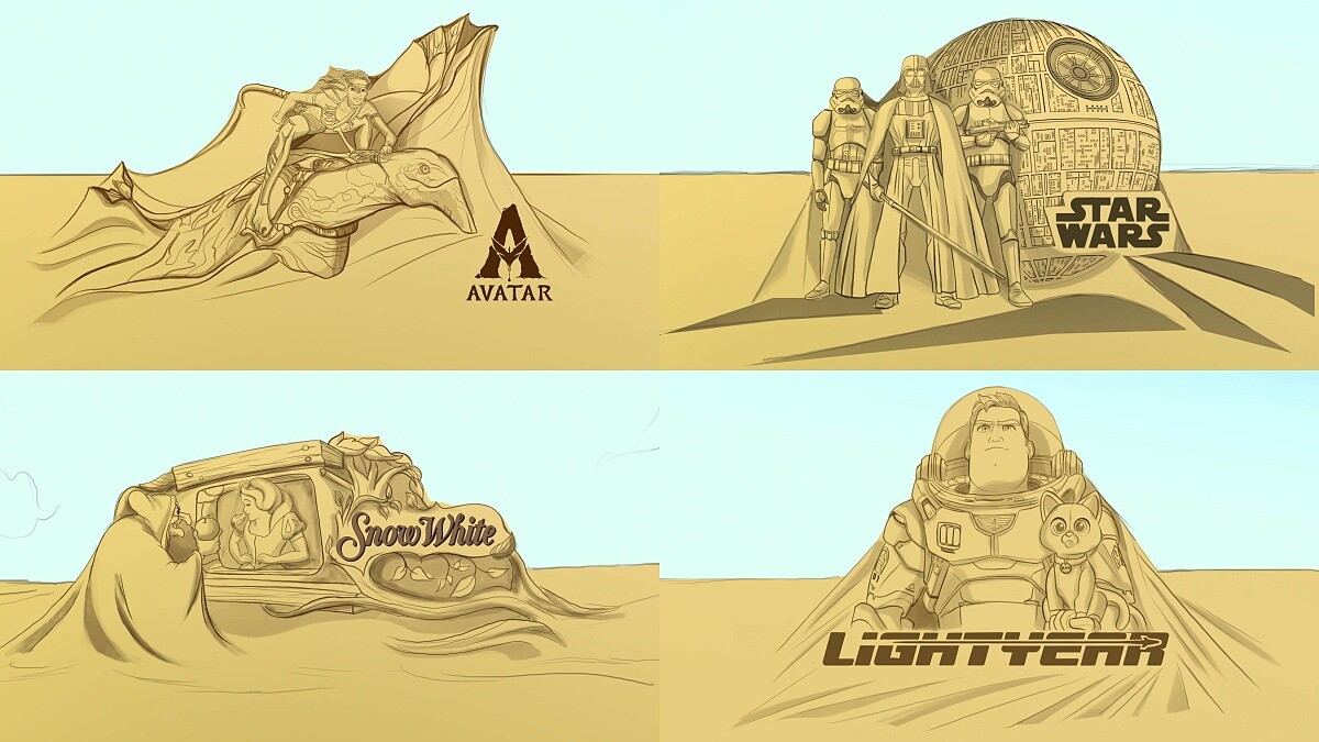 2023福隆國際沙雕藝術季作品概念圖