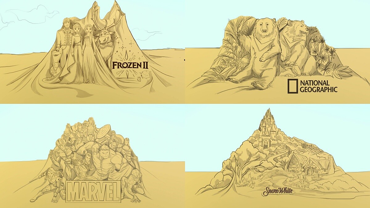 2023福隆國際沙雕藝術季作品概念圖