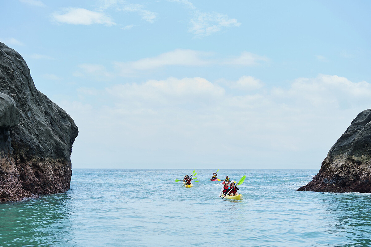 「石雨傘」寧靜海灣。