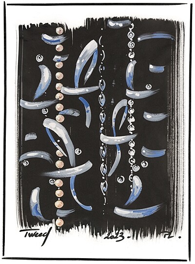 香奈兒珠寶創意工作室總監 Patrice Legu&eacute;reau 設計手稿