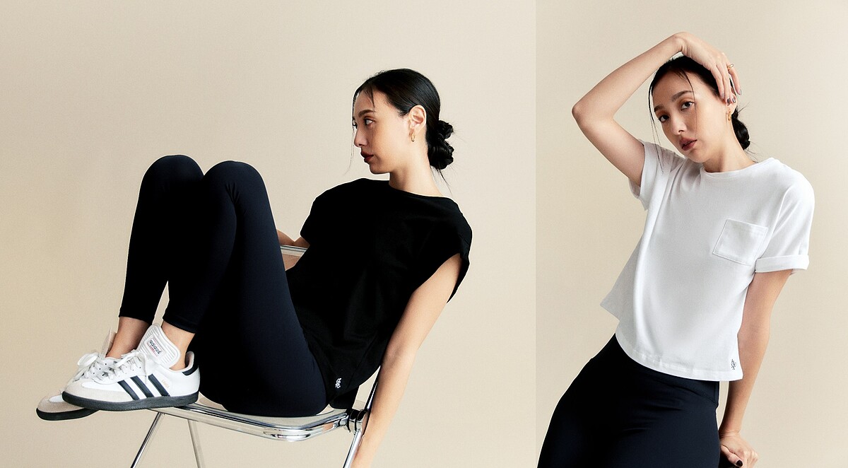 蓋肩袖上衣、棉質口袋上衣