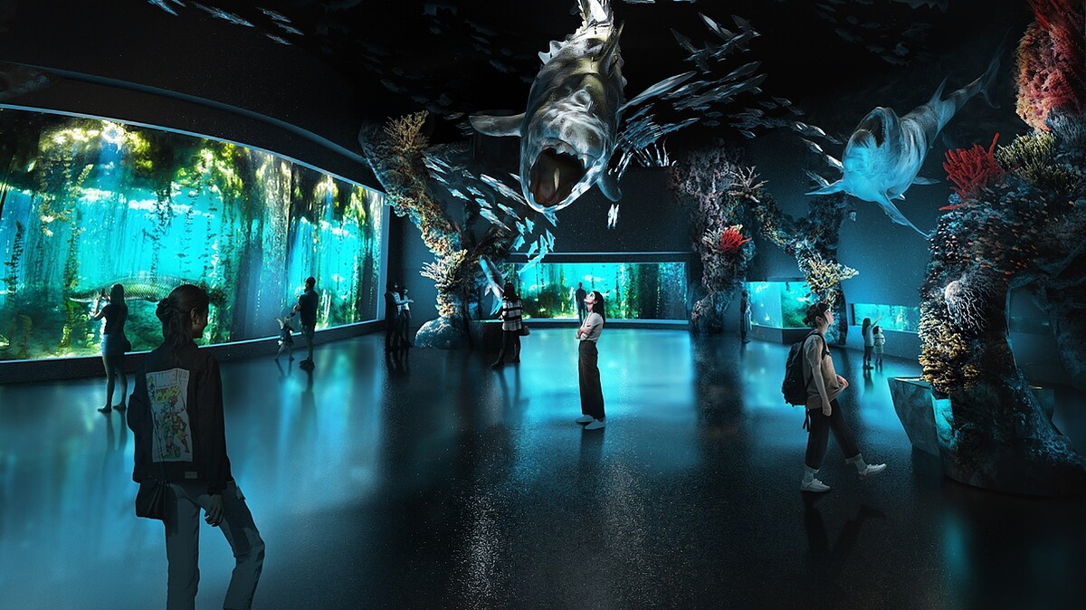 S.E.A.海洋館升級概念圖