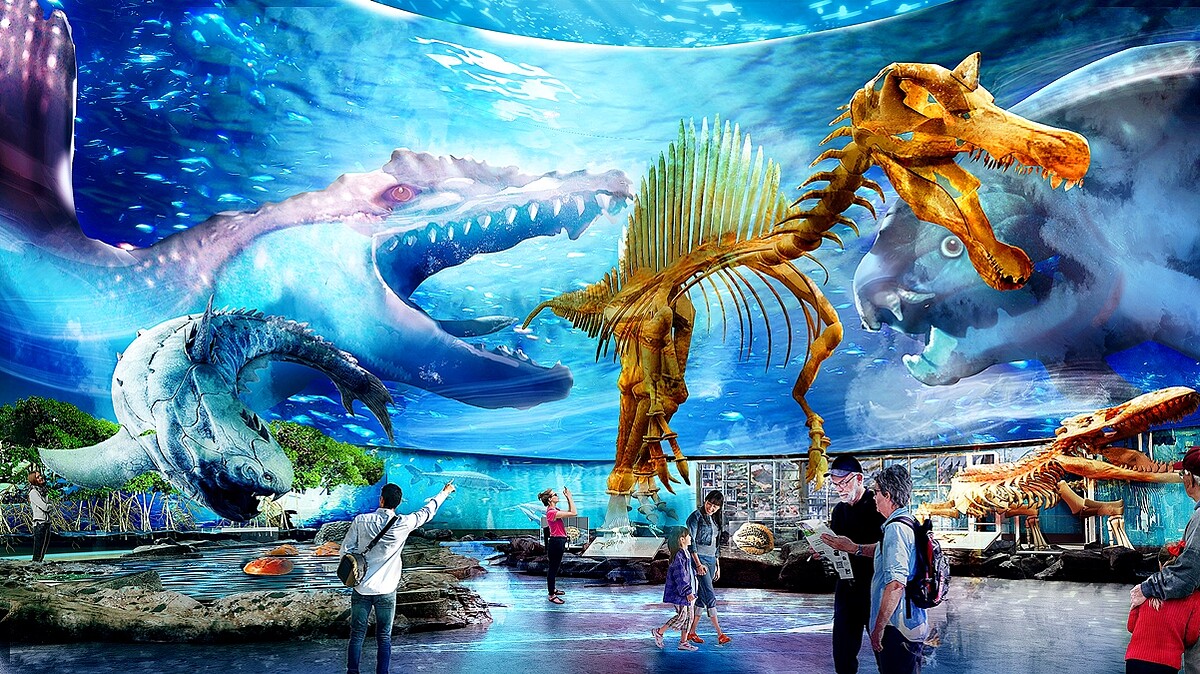 S.E.A.海洋館升級概念圖