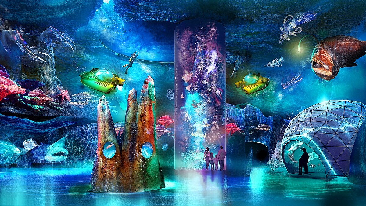 S.E.A.海洋館升級概念圖