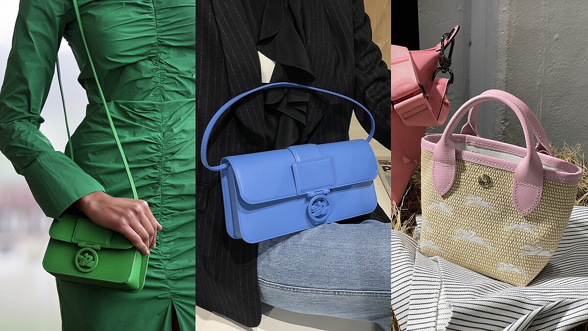 Longchamp 2023秋冬被草綠色、鈷藍色佔領！6款漂亮手袋推薦，萬元內入手巨Q草編包