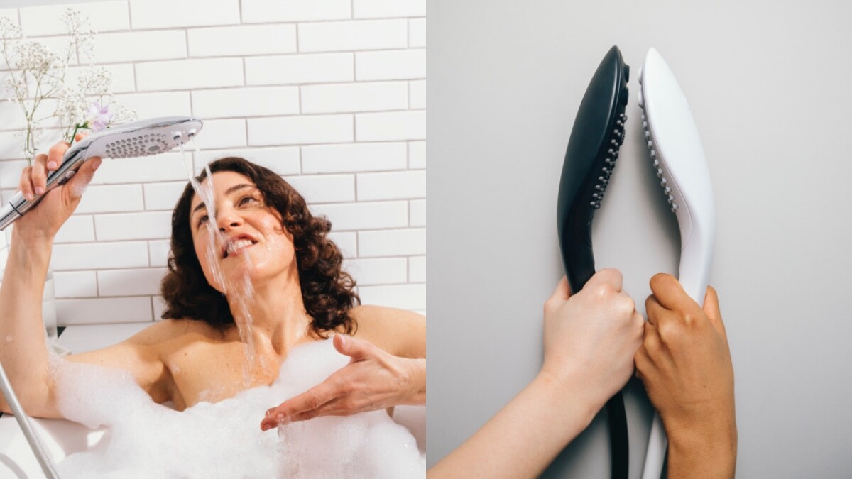 Womanizer Wave創新按摩蓮蓬頭情境圖。