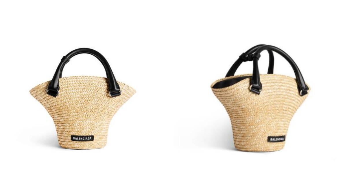 女士自然色沙灘包迷你托特包 NT.44,900