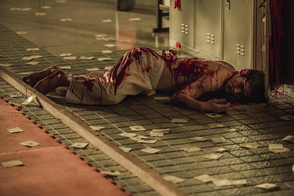 《化劫》張豐豪飾演的阿原，為了擺脫校園霸凌求助陰廟自食惡果