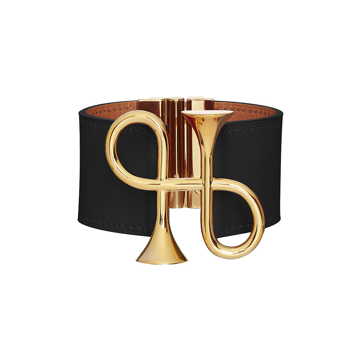 Swift 小牛皮與金屬材質手環，42,600元。