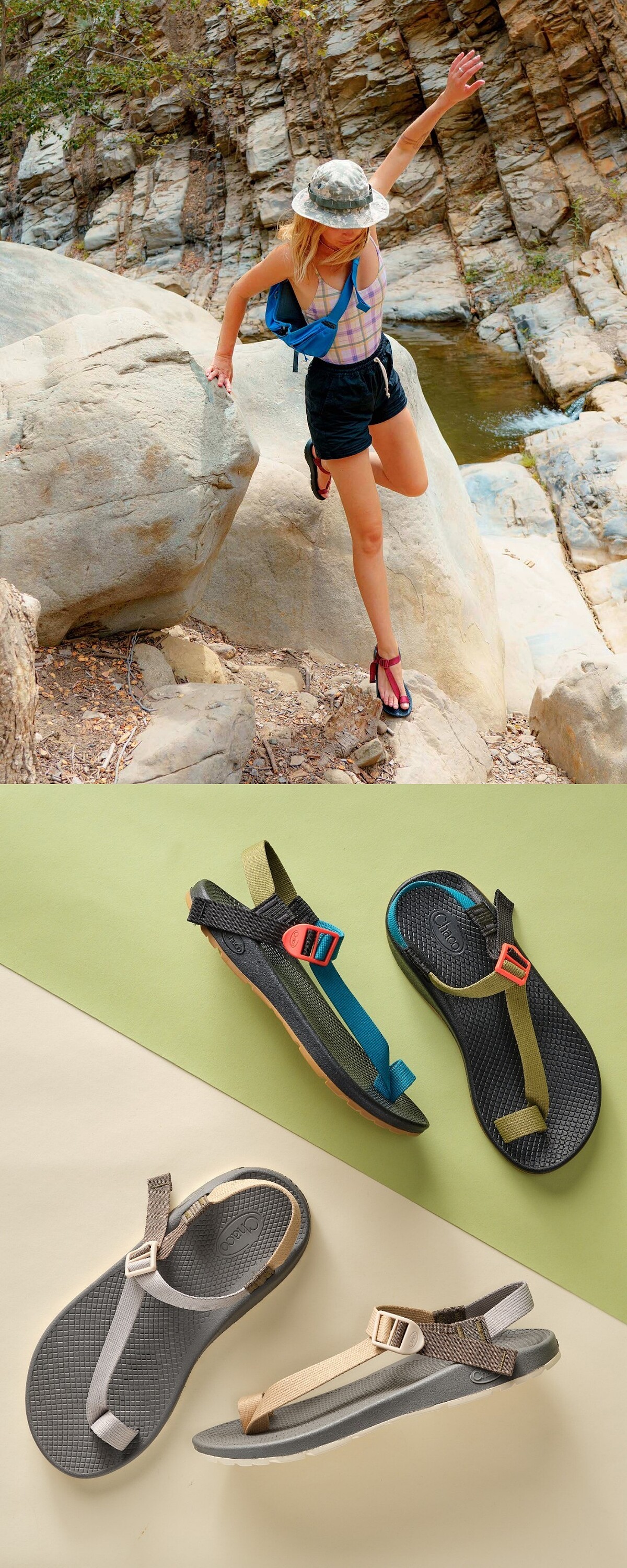 Chaco Bodhi 涼鞋奶茶色新款