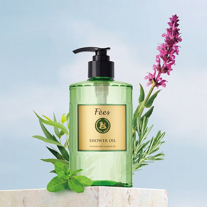 Fees Beauty迷迭香精華沐浴油520ml，NT1,280
