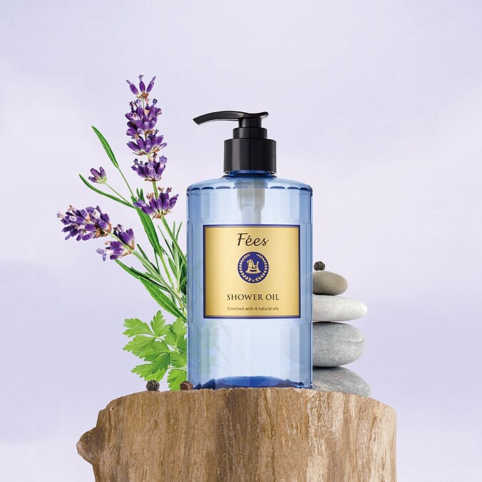 Fees Beauty薰衣草精華沐浴油520ml，NT1,280